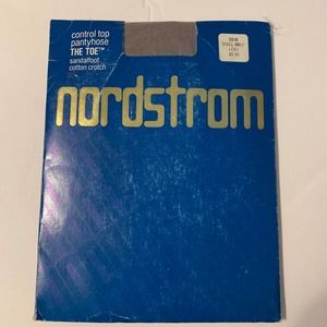 Vintage NORDSTROM Control Top With "The Toe" Pantyhose Style #3319 Size Long NIB